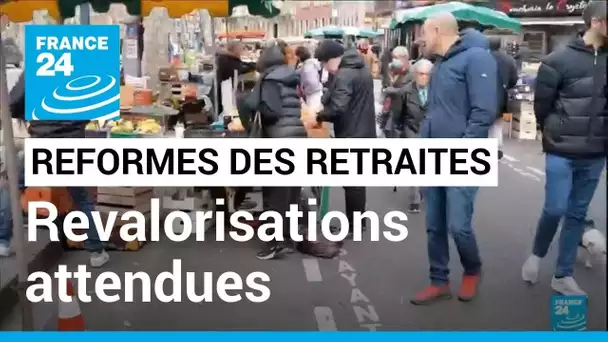 Les pensions minimums des futurs retraités revalorisées • FRANCE 24