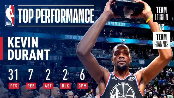 Kevin Durant Takes Home KIA All-Star Game MVP Honors! | 2019 NBA All-Star