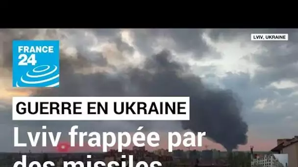 Guerre en Ukraine : Lviv frappée par des missiles russes, des centrales électriques détruites