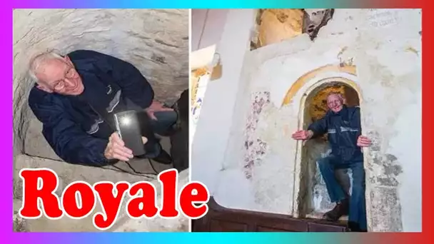 Mystère royal dévoilé: Escalier secret sc3llé depuis 500 ans par Elizabeth I découvert