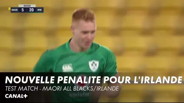 Deuxième pénalité pour les Irlandais - Test Match - Maori All Blacks/Irlande