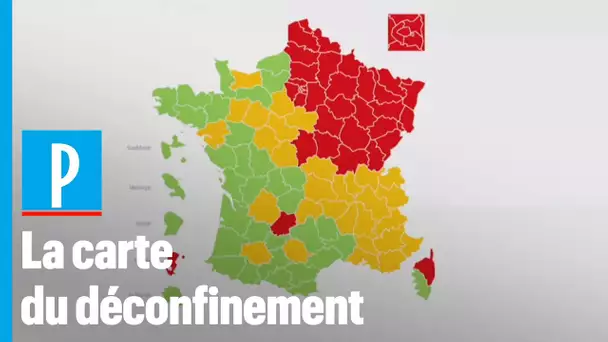 Déconfinement : la carte des départements «rouge», «orange» ou «vert» dévoilée