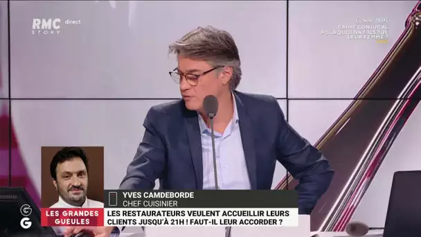 Restaurateurs: "On nous tourne en bourrique, on est au bord du désespoir", selon Yves Camdeborde