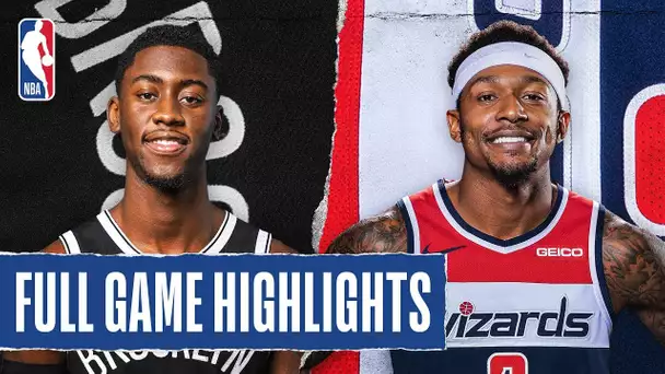 NETS at WIZARDS | FULL GAME HIGHLIGHTS | February 26, 2020