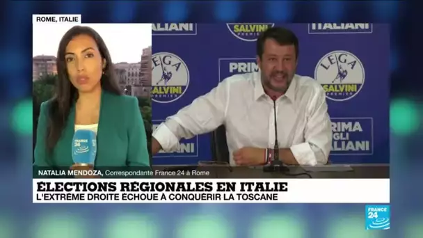 Élections régionales en Italie : l'extrême droite échoue à conquérir la Toscane