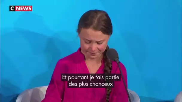 Greta Thunberg à l'ONU : «Comment osez-vous ? Vous avez volé mes rêves et mon enfance !»