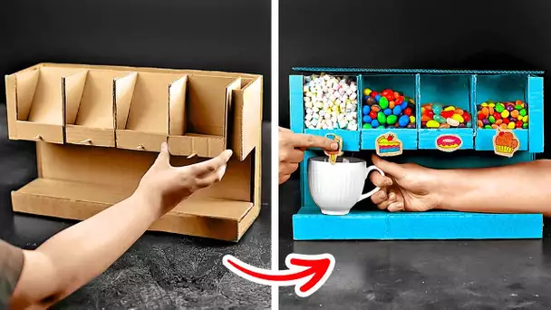 INCROYABLES IDÉES DIY AVEC DU CARTON ET CRÉATIONS DE DÉCORS POUR LA MAISON