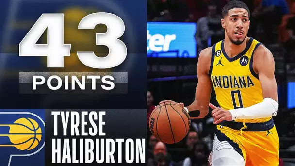 Tyrese Haliburton Drops New Career-High 43 PTS On10 Made 3s🔥 | December 23, 2022