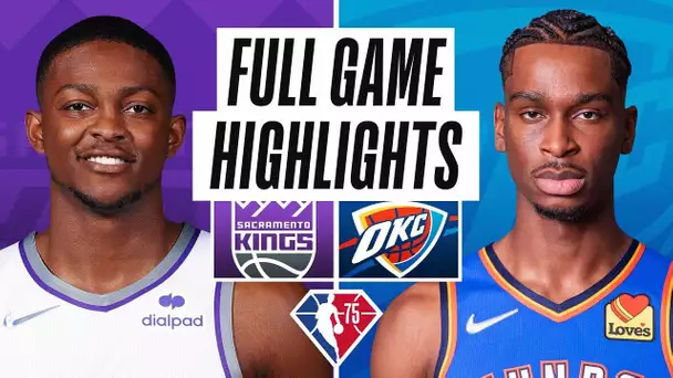 KINGS at THUNDER | FULL GAME HIGHLIGHTS | November 12, 2021