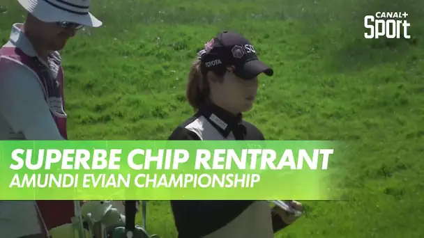 Superbe chip rentrant de Jutanugarn