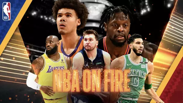 NBA on Fire feat. LeBron James, Jayson Tatum, Knicks @ Suns & The Dallas Mavericks 🔥