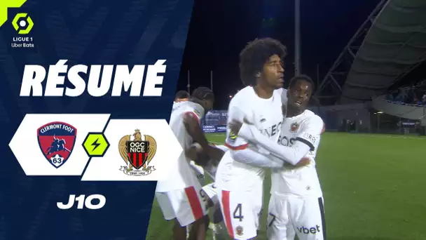 CLERMONT FOOT 63 - OGC NICE (0 - 1) - Résumé - (CF63 - OGCN) / 2023-2024