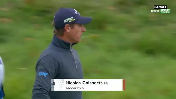 Colsaerts rate un putt qui semblait facile