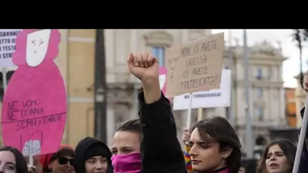 En Italie et en Turquie : des rassemblements pour dénoncer les violences sexistes et sexuelles
