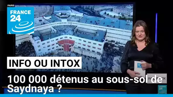 Prison de Saydnaya : 100.000 syriens étaient-ils emprisonnés dans des cachots souterrains ?