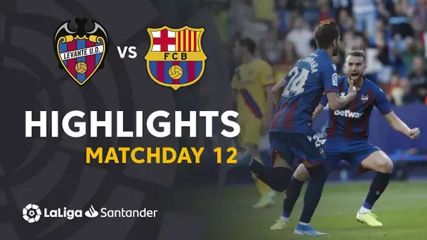 Highlights Levante UD vs FC Barcelona (3-1)