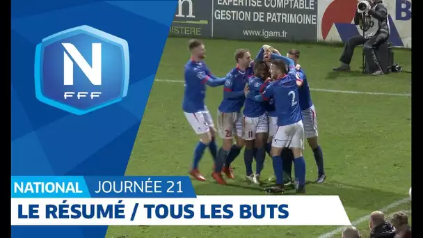 Championnat National : le résumé de la 21e journée : tous les buts I FFF 2018-2019