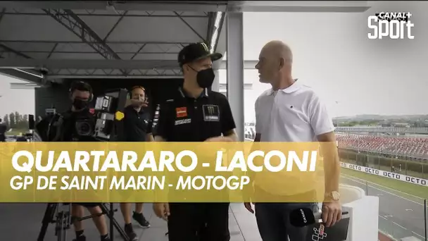 Quartararo - Laconi entres pilotes