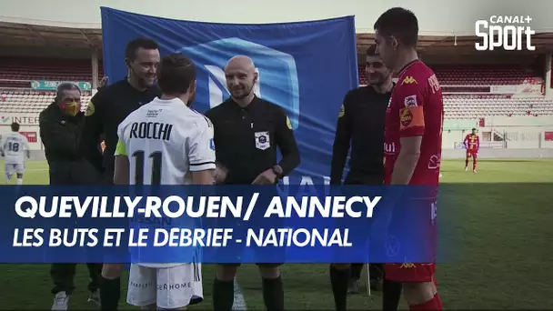 Les buts et le débrief de Quevilly-Rouen / Annecy - National