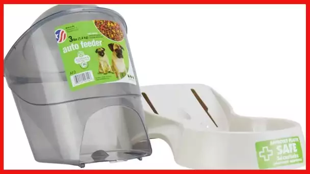 Van Ness Pets Small Gravity Auto Feeder for Cats/Dogs, 3 Pound Capacity