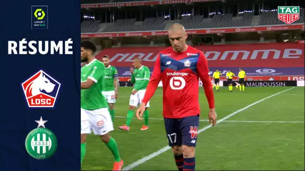 LOSC LILLE - AS SAINT-ÉTIENNE (0 - 0) - Résumé - (LOSC - ASSE) / 2020/2021