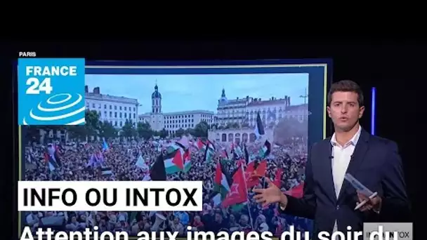 Non, il n’y a pas eu de nuée de drapeaux étrangers au soir du second tour des législatives