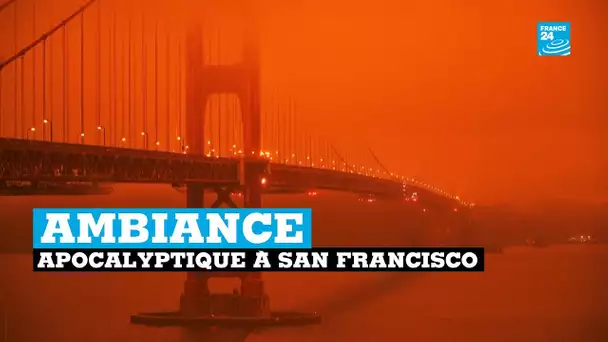 Un ciel de fin du monde à San Francisco