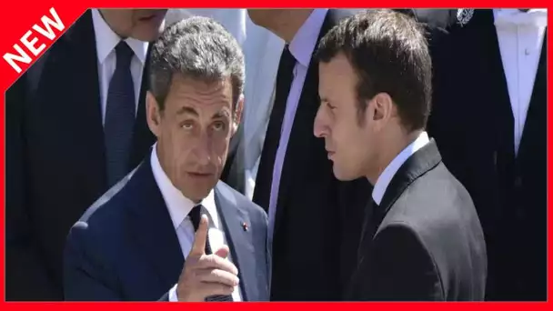 ✅  Emmanuel Macron : ce conseil « avisé » de Nicolas Sarkozy avant son discours