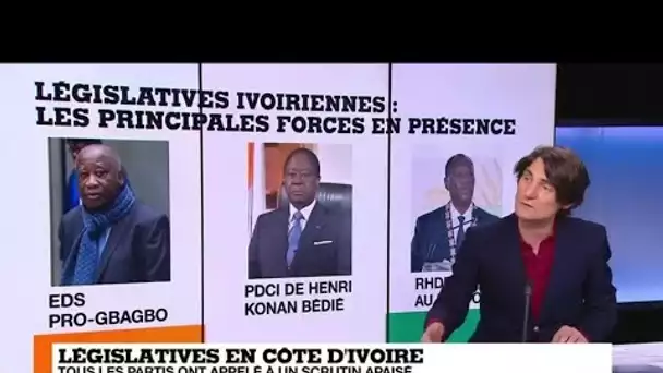 Législatives en Côte d'Ivoire : tous les partis ont appelé à un scrutin apaisé