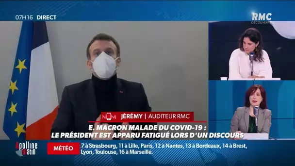 La colère d'un brancardier contre Macron sur RMC: "C'est un manque de respect"