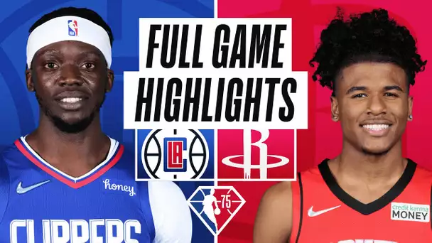 CLIPPERS at ROCKETS | FULL GAME HIGHLIGHTS | February 27, 2022