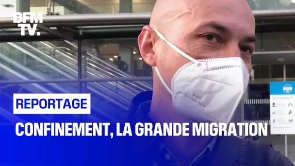 Confinement, la grande migration