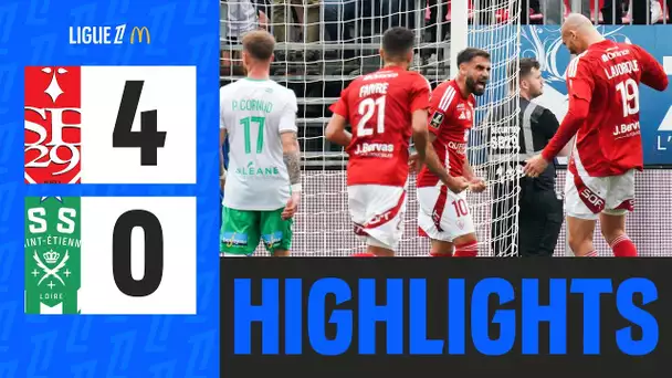 STADE BRESTOIS 29 - AS SAINT-ÉTIENNE (4-0) - 3ème journée - Ligue 1 McDonald's 24/25