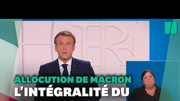 Retrouvez l'intégral du discours de Macron du 9 novembre 2021