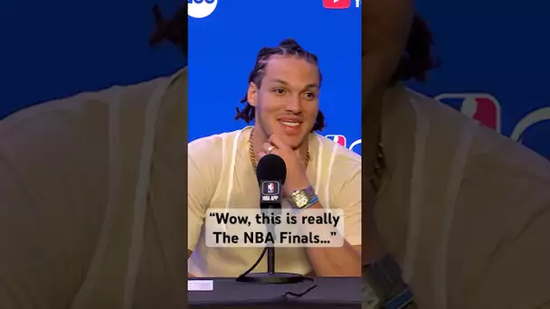 “It was beautiful” - Aaron Gordon On The Denver Crowd In Game 1! 💛 | #Shorts