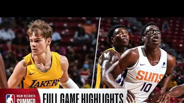 LAKERS at SUNS | NBA SUMMER LEAGUE |  FULL GAME HIGHLIGHTS