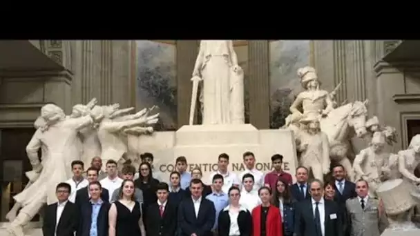 11 novembre : les honneurs pour la classe défense du Lycée Barral de Castres