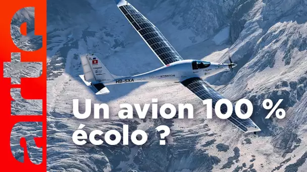 Électrique, solaire, à hydrogène : l’avion 100% écolo, c’est pour bientôt ? | 28 minutes | ARTE