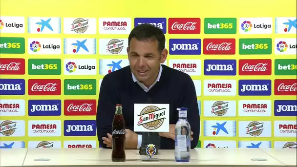 Rueda de prensa Villarreal CF vs SD Eibar