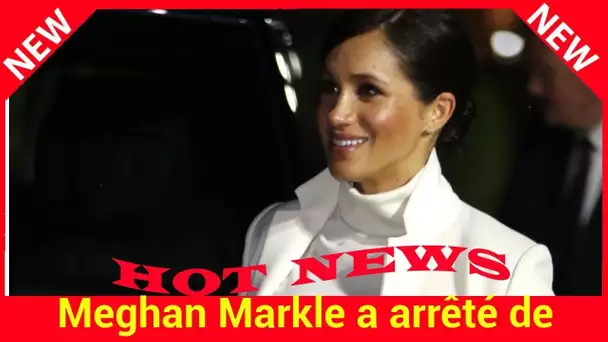 Meghan Markle a arrêté de toucher son ventre, découvrez pourquoi c’est bon signe