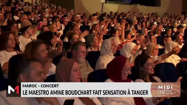 Maroc-concert : le maestro Amine Boudchart fait sensation à Tanger