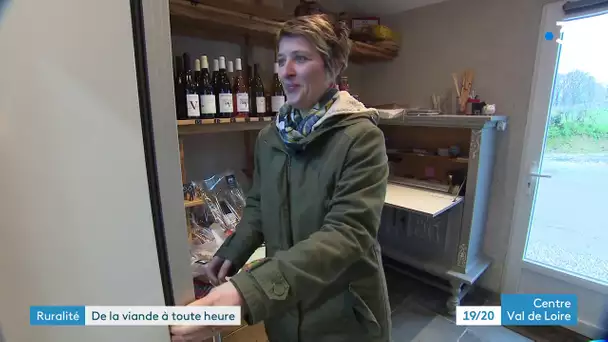 Urcay dans l'Allier : un distributeur de viande ouvert 24h/24