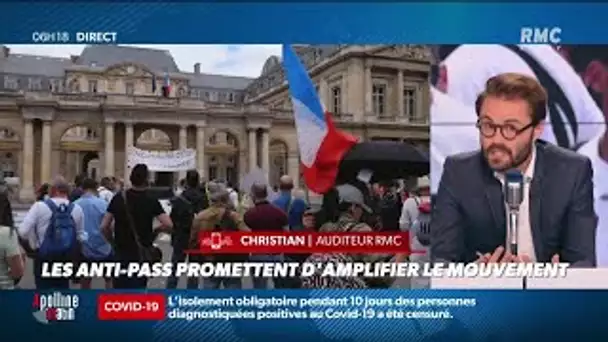 🎙️ Christian, auditeur RMC, pense que "le vaccin aurait dû être obligatoire dès le début"