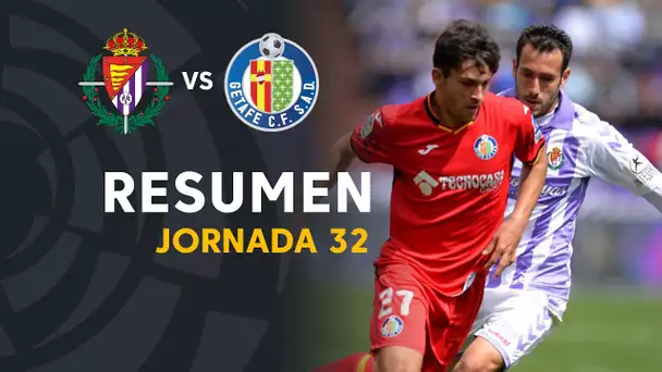 Resumen de Real Valladolid vs Getafe CF (2-2)