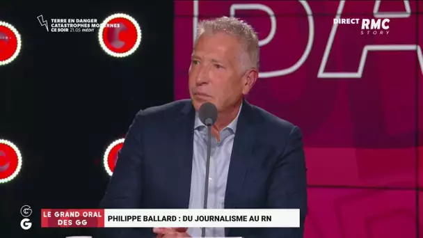Philippe Ballard, ex-journaliste et tête de liste RN à Paris, favorable à la peine de mort