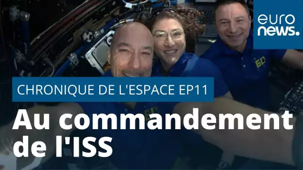 Chronique de l'espace : Luca Parmitano prend le commandement de l'ISS