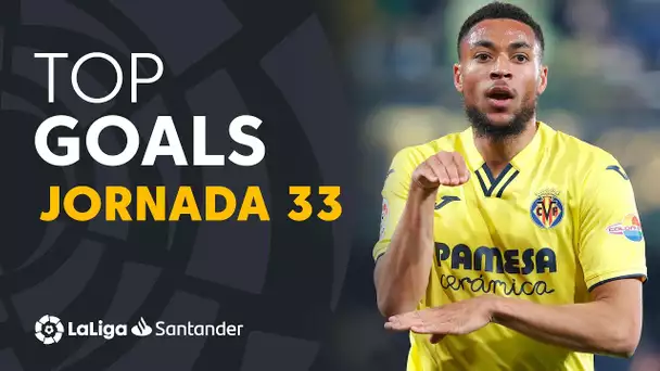 Todos los goles de la jornada 33 de LaLiga Santander 2021/2022