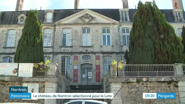 Le château de Nontron sélectionné pour le Loto du patrimoine