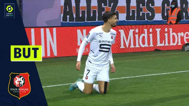 But Martin TERRIER (8' - SRFC) MONTPELLIER HÉRAULT SC - STADE RENNAIS FC (2-4) 21/22