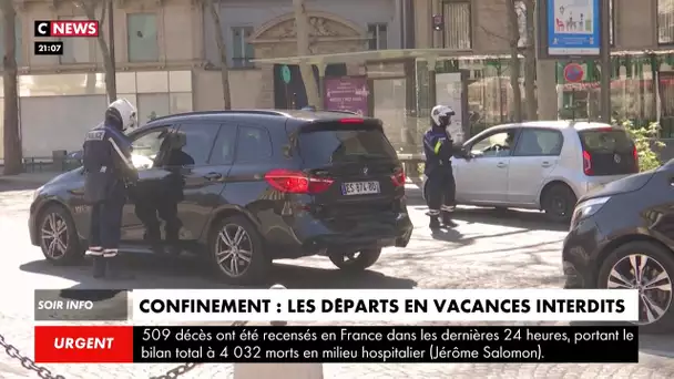 Confinement : les départs en vacances interdits